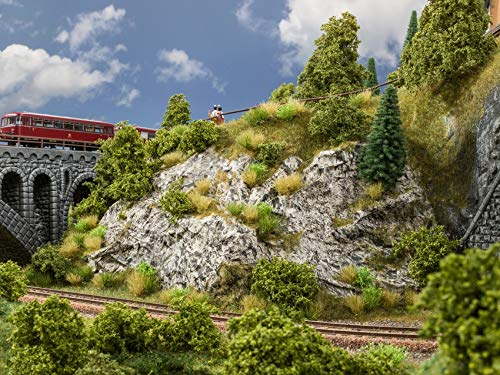 NOCH® Knitterfelsen âGroÃvenedigerâ, realistische Felsgestaltung, 45 x 25,5 cm für die Spurweiten H0, TT, N, 0 – Bild 6