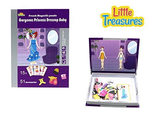 3 Little+Treasures+66+Pcs+Magnetic+Dress+Up