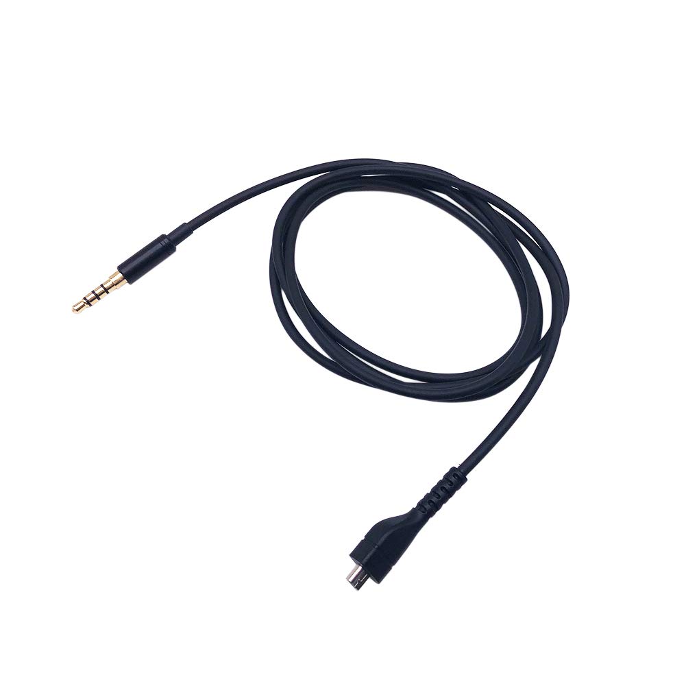 Jerilla Replacement Wire for SteelSeries Arctis 3/5/7/Pro/Pro Wireless Gaming Headsets, 1.2m/3.9fts Black Audio Wire