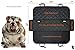 NORDKINGS Dog Car Seat Cover with Safety Belt – Adjustable Vehicle Hammock Repels Drool, Pet Hair and Accidents – Waterproof, Non-Slip Bench Protector – Includes Storage Bag