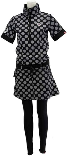 Amazon フィラ ゴルフ Fila Golf レディス ワンピース レギンス Bk ブラック L ゴルフシャツ 通販