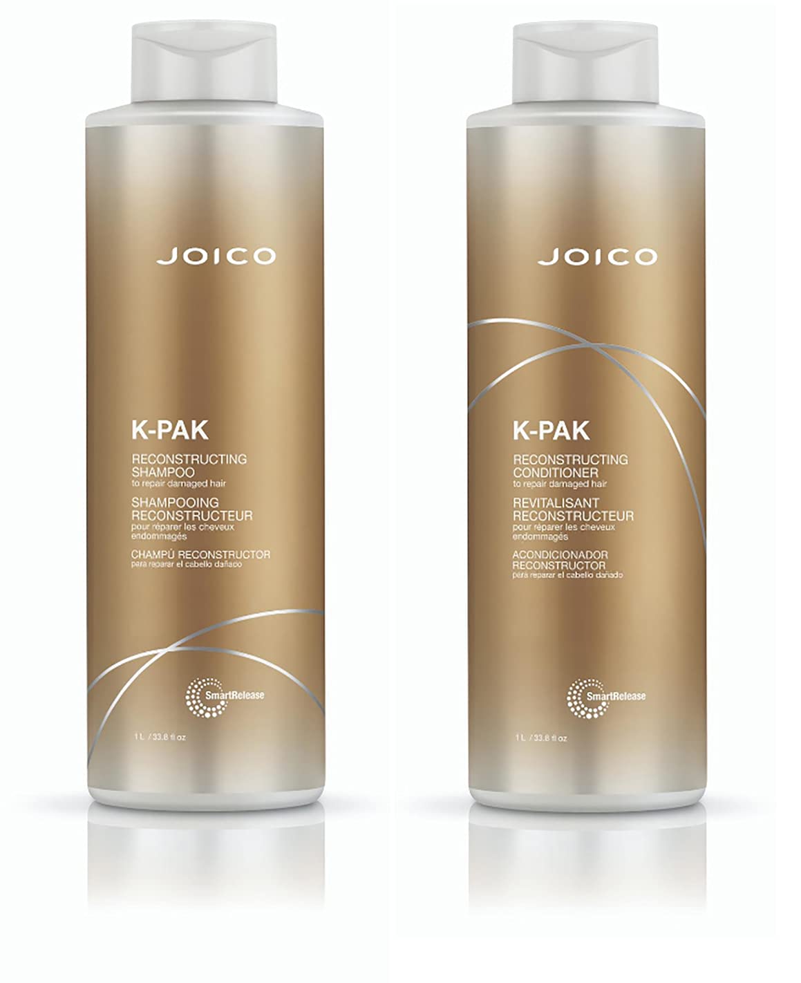 Joico K-Pak Reconstruct Shampoo and Conditioner 1000ml duo