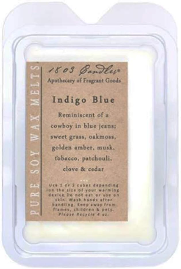 1803 Candles - Soy Fragrance Melters with Tips Brochure (Indigo Blue)