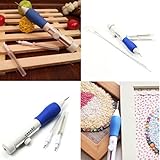 KINGSO Magic Embroidery Pen Embroidery Stitching Punch Needle Set Craft Tool Knitting Sewing Tool for Embroidery Threaders