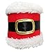 Warmstor 6-Pieces Christmas Santa Claus Belts Napkin Rings Serviette Holders Creative Decor for Restaurant Hotel Wedding Party Holiday Festival Celebration Table Decoration