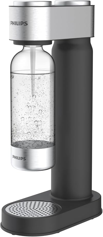 Philips GoZero Sparkling Water Maker Black 1 L No Electricity