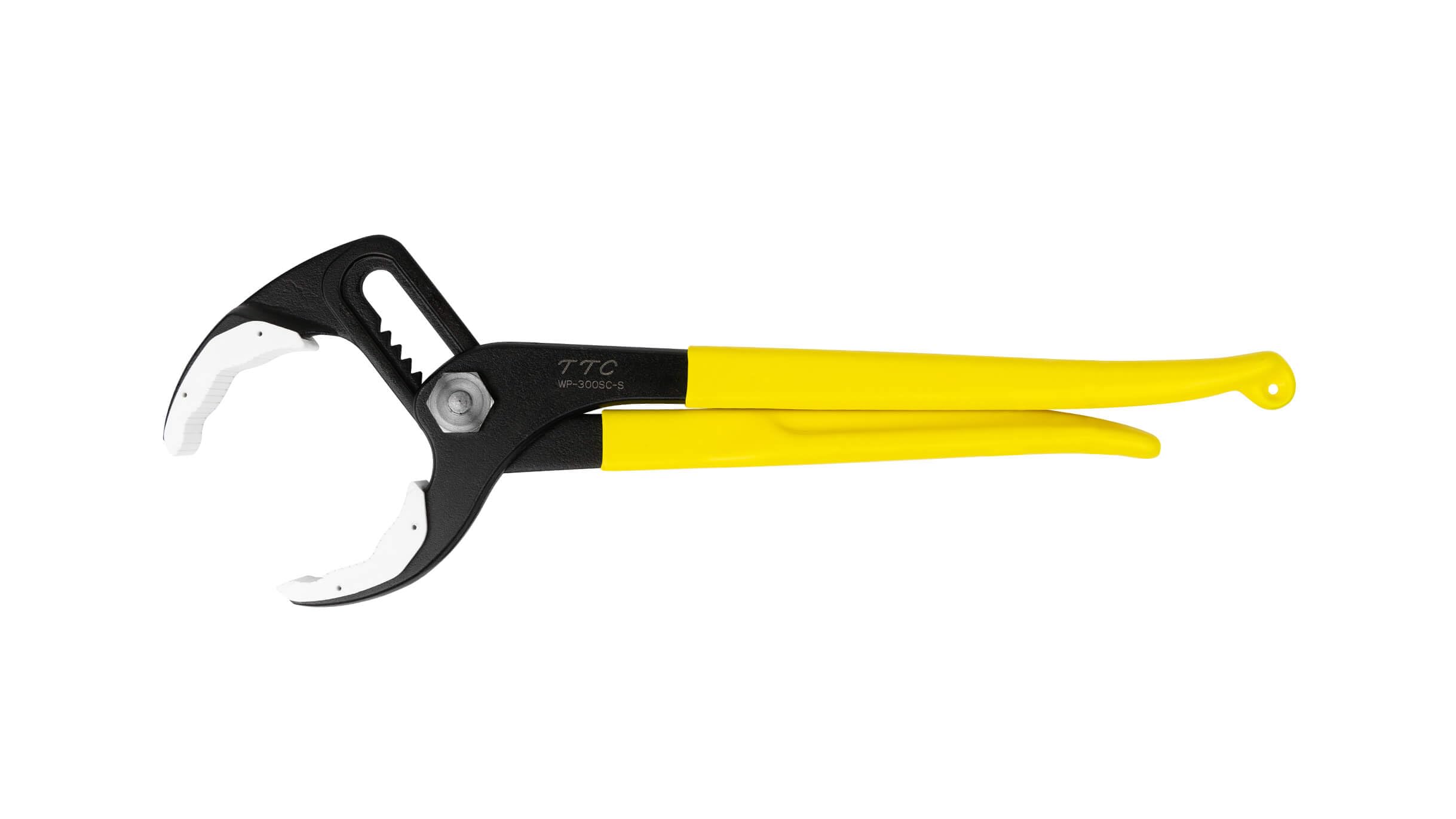 Tsunoda WP-300SC-S, Water Pump PLA-iers, Soft Resin Jaw Water Pump Pliers w/built-in-spring, 12-inch