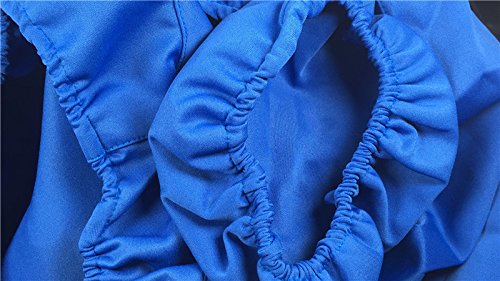 Dental Dentist Chair Cover Sleeves Elastic Protector Washable Headrest Backrest BLUE Color <2 Sets>