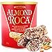 Brown & Haley Variety Pack - Dark Chocolate ROCA, Almond ROCA, Cashew ROCA and Mocha ROCA - Individually Wrapped Chocolate for Sharing or Gifting - Gift Bag Included - 10oz Canister, 4 Pack