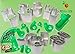 Cookie, Fondant, Fruit, Clay Number Cutters by Craftit Edibles - 9 Pcs set - 1.5