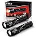 Wsky LED Tactical Flashlight - S1800 Powerful Waterproof Flashlight - High Lumen, Zoomable, 5 Modes - Perfect for Camping Biking Home Emergency or Gift-Giving (Batteries Not Included) primary