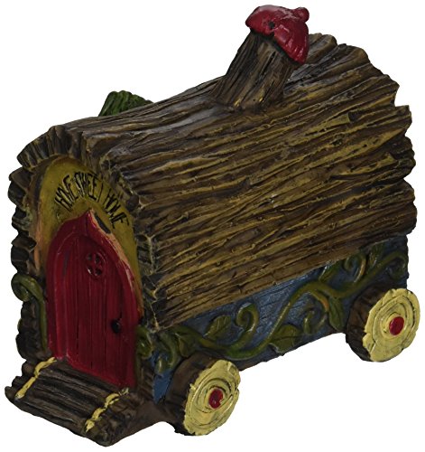 Gift craft 706466 mini enchanted forest wagon outdoor s…