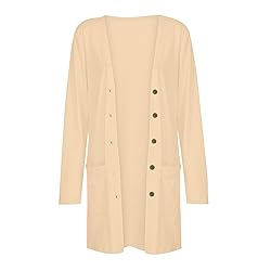 Gold Sweaters for Women White Cardigan Oversized