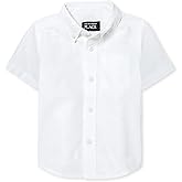 The Children's Place Baby Boys and Toddler Boys Short Sleeve Oxford Button Down Shirt