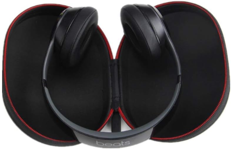 Yuhtech Carrying Case for Beats Studio Solo 2.0, Solo 3.0, DNA, JVCS500, JVCS600, JVCS400 Headphone, Black, 18 x 13 x 8.8 cm - Image 3