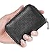 SANHOO Genuine Leather Card Holder Wallet Small Purse For Women & Men