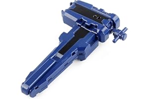 ESSTE Bey Battling Tops Burst X Launcher and Grip, Compatible with All Bey Burst X Series (Blue)
