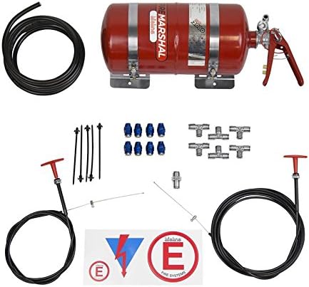 Lifeline 102-400-001 Zero 2000 Fire Marshal 4.0 ltr Steel Fire Extinguisher System
