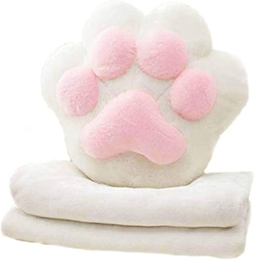 cat paw pillow