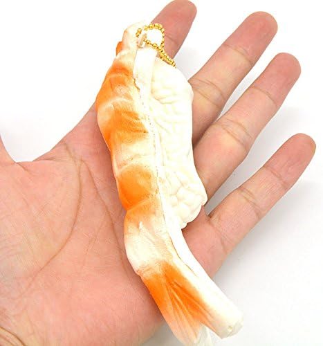 Shrimp Squishy Slow Rising Sushi Toy Key Chain Relief Doll Strap