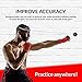 Boxing Ball on String, Complete Boxing Set with 2 Difficulty Levels Boxing Reflex Balls Including Headband and Hand Wraps, Improve Your Agility, Coordination and Punching Speed, Easy to Use