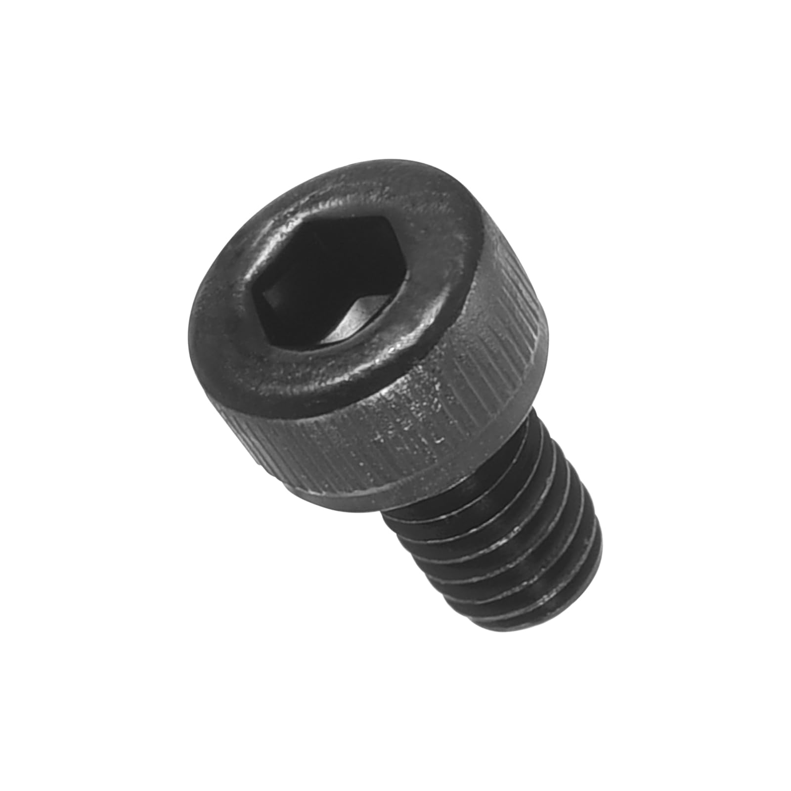 METALLIXITY Socket Head Cap Screws(M4-0.7x5mm)50Pcs, Carbon Steel Allen Socket Drive DIN912/ISO4762 Metric Oxide - Machine Grade 12.9 Internal Hex Screw UNC Coarse, Black