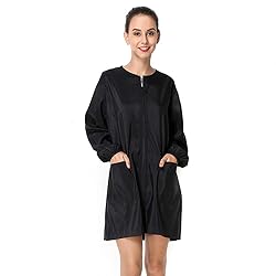 Exttlliy Chameleon Fabric Salon Smock Professional