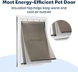 PetSafe Extreme Weather Aluminium Pet Door Large Insulated Flap System view 2