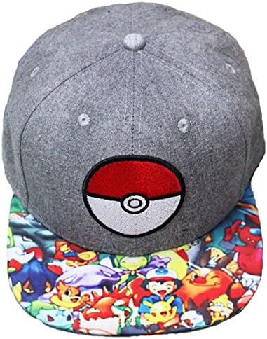 Pokemon Multi Character Snapback Hat