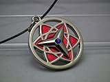 1 X Naruto Uchiha Sasuke Mangekyou Mangekyo Sharingan Cosplay Pendant Necklace