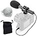Movo On-Camera Stereo Video Microphone with Windscreens & Case for Nikon D850, D810, D800, D750, D610, D600, D500, D7500, D7200, D7100, D5600, D5500, D5300, D5200, D3300, D3200, D4, D4S, & D5 DSLR