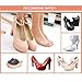 Wecando 5 Pairs Fore Foot Cushion Sole Protectors Covers Pads Toe Separating Socks (Khaki)
