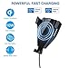 Wireless Car Charger Mount, MANCASSY Auto Clamping 10W/7.5W Qi Fast Charging Car Mount, Windshield Dashboard Air Vent Phone Holder, USB C Charger Compatible with iPhone Xs Max XR X 8 Plus, Samsung S10