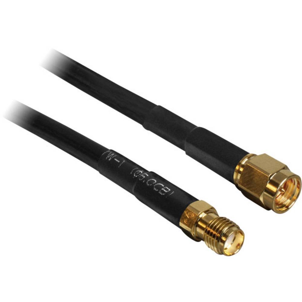 Delock CFD200 HF SMA Male Plug To SMA Female Socket, 10 Metres, Low Loss