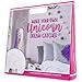 Make your own Unicorn Dream catcher fun DIY kit 1 8 inch metal unicorn ring,beads and various trims