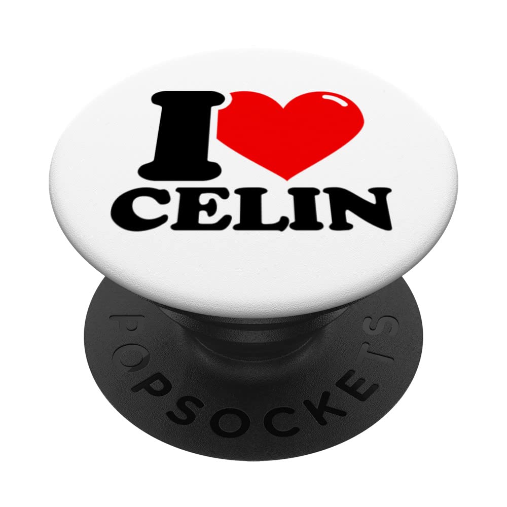 I LOVE Celin PopSockets Swappable PopGrip