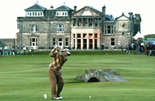 Tom Watson playing his final round at St Andrews during the British Open Photo Picture