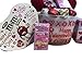 Valentine’s Day Gift Basket for Kids – Heart Shaped Chocolates M&M’s, Solid Milk Chocolate Hershey’s Kiss, Conversation Hearts, Reese’s, Gummies & Plush 9″ Red Teddy Bearthumb 1