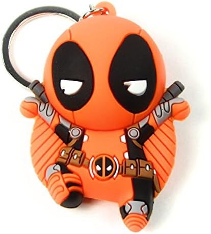 Marvel Collectors Figural Keyring DEADPOOL SERIES 2 - STINGRAY Keychain Orange