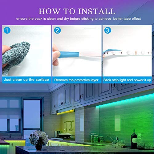 LED Strip Lights 10m, RGB Colour Changing Lighting Strip with Remote and AveyLum Control Box for Home TV Kitchen DIY Decoration, [Energy Class A]