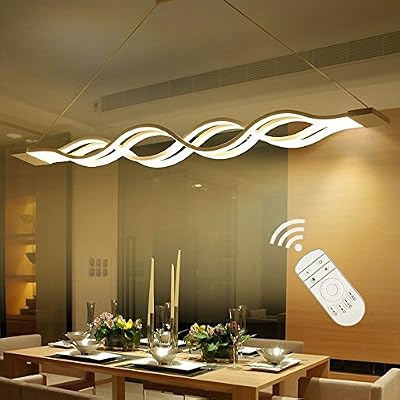 Modernen Kronleuchter 60w Led Pendelleuchte Led Deckenleuchte Fur Wohnzimmer Schlafzimmer Esszimmer Dimmbar Mit Fernbedienung Amazon De Beleuchtung