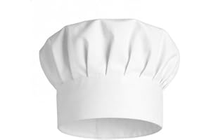 Cyugooden Chef Hat for Men Women Chefs Cooking Hats Baker Headgear Cook Cap for Cooking Bakin Pizza Party Kitchen Reusable an
