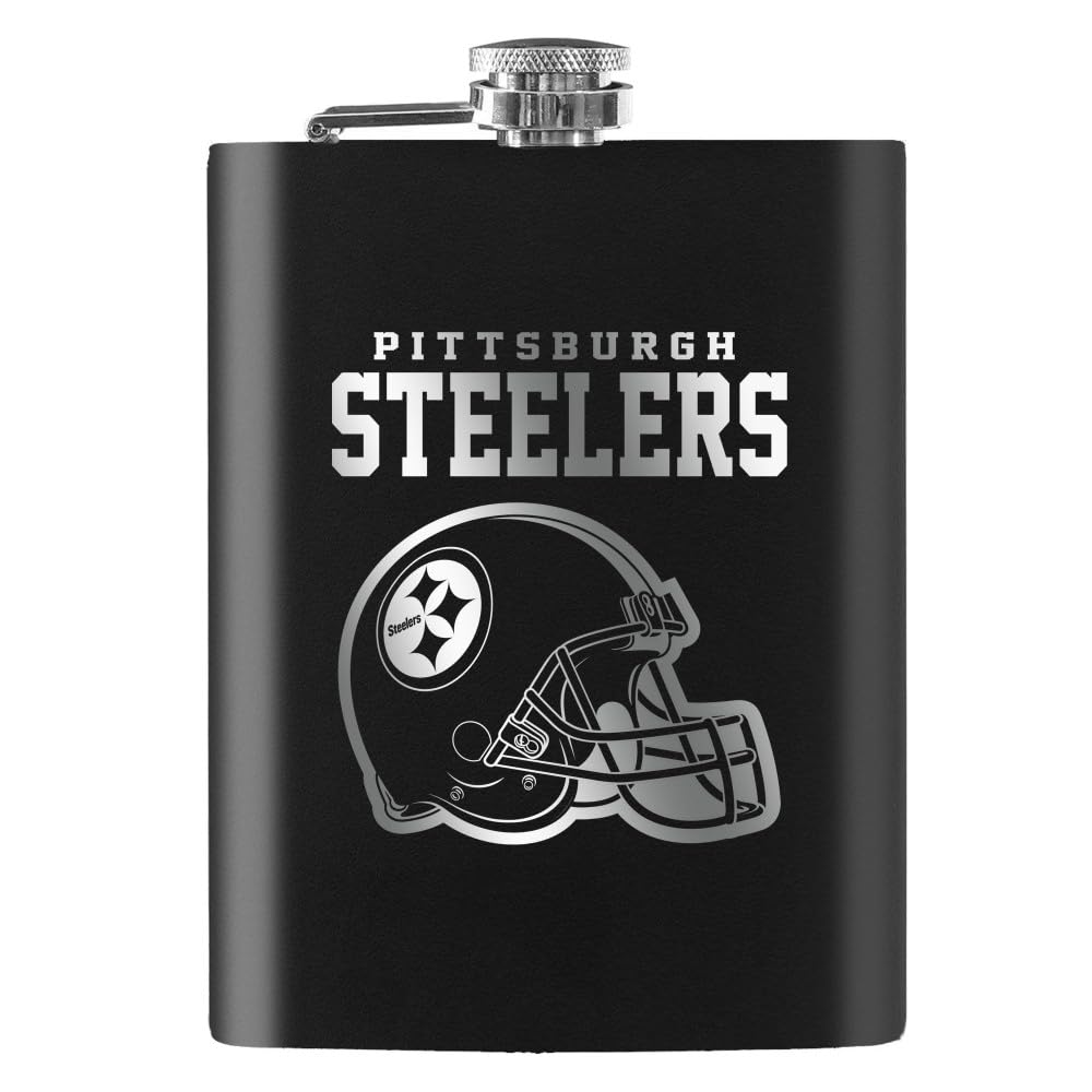 Pittsburgh Steelers NFL Hip Flask Stainless Steel Alcohol Container Flask 235 ml