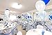 Treasures Gifted Metallic White Balloons - Pearlized White Balloons - Globos Blancos, Big White Balloons 12 Inch - White Latex Balloons, Large White Balloons - Pack of 100 Balloons