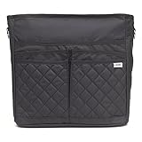 Juvo Products Universal Mobility Tote for Wheelchairs/Rollators/Walkers, Includes Detachable Shoulder Strap, Black (UT201)