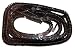 1 X Tisonic 50 Ft Handset Modular Coil Cord-TS-650Bh Black