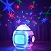 Sinweda Sky Star Night Light Projector Lamp Bedroom Alarm Clock with Music Backlight Calendar Thermometer for Children Kids Birthday Gift