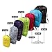 SGT KNOTS Mesh Bag USA Made (Small, Medium, or Large) 550 Paracord Drawstring Bag - Ventilated Washable Reusable Stuff Sack for Laundry, Gym Clothes, Swimming, Camping - (14 Colors)