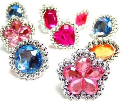 Amazon ジュエリーゆびわ 50個セット リング 指輪 おもちゃ