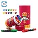 Jar Melo Washable Crayons -12 Colors; Non Toxic; 3 In 1 Effect (Crayon- Pastel- Watercolor); Slick; Twistables Gel Crayons; Barrel Crayons; Art Tools; Silky Crayons; Jumbo